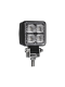 Van Master 1200 Lumens Square IP69K R23 Reversing Work Light PN: VMGWL128